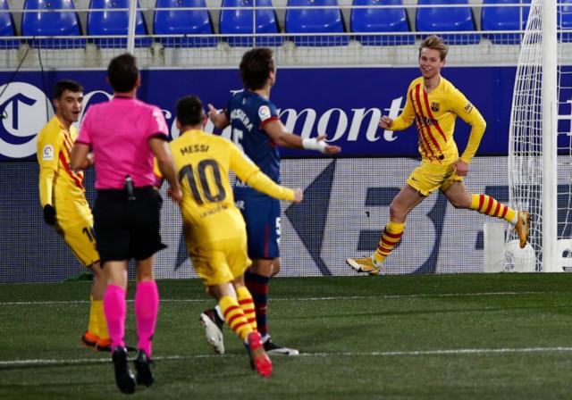 开云体育app-【西甲】梅西500场助攻德容破门 巴萨1-0客胜韦斯卡